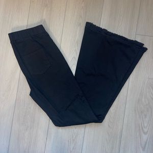 Boho Blu Black Jegging Flares. Size L. In good condition.